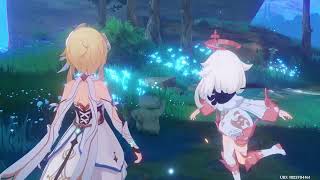ﾍﾟﾁﾍﾟﾁ原神! ☆蛍☆ 雪鶴の章 第一幕 鶴と白兎はかく語りき