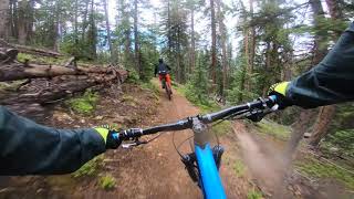 Breck's flowiest descent makes the climb to the top worth it.