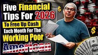 Five Financial Tips For 2026 To Free Up Cash Each Month For The Working Poor American