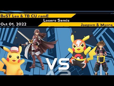 [Smash Ultimate] BeST | Leo & TB CU | ramE vs Joepwn & Mycro - XenoArcadian 2022 Q4 (L.Semis)