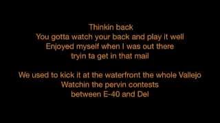 E-40 - One Love / 1 Luv - Lyrics - SANFRANCHINO