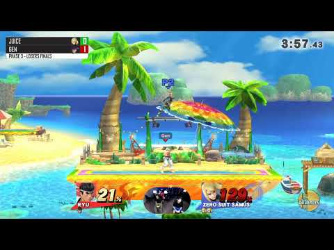 BL:TE | Juice vs Gen - Phase 3 - Losers Finals - Super Smash Bros. for Wii U
