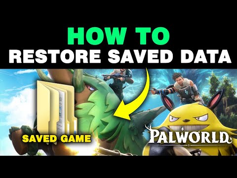 Palworld SAVED DATA GONE!? This is how you get it back!