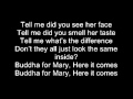 buddha for mary 30 seconds to mars lyrics