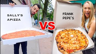 Best PIZZA in America | Frank Pepe's vs Sally's (New Haven, Connecticut)