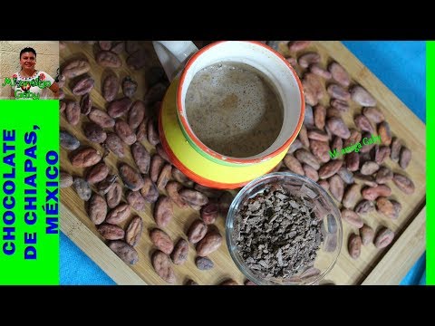Cómo preparar un delicioso chocolate caliente de cacao natural/Chocolate de Chiapas/Mi amiga Gaby