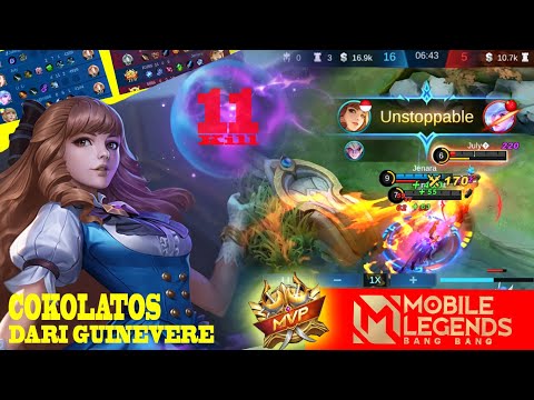 Guinevere Perfect Stun Combo, BUILD TOP GLOBAL - MOBILE LEGENDS