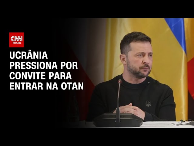 Ukraine pushes for invitation to join NATO | CNN PRIME TIME