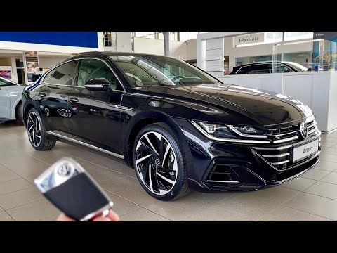 Neue VOLKSWAGEN Arteon R-Line 2021 (Facelift) - ERSTER BLICK Außen-, Innen- und Kofferraum