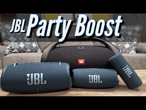 JBL Party Boost: BoomBox 2 + Xtreme 3 + Charge 5 + Flip 6