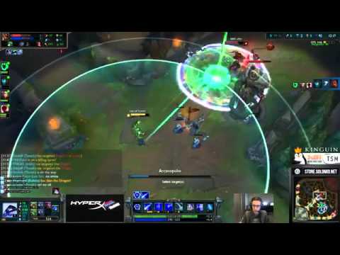 TSM Bjergsen   Xerath vs Orianna   Mid   Patch 4 21