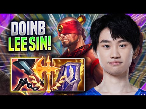 DOINB TRIES NEW META LEE SIN MID! - LNG DoinB Plays Lee Sin MID vs Lux! | Season 2022