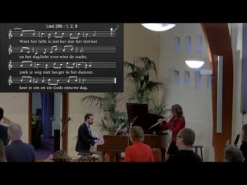 Waar de mensen dwalen in het donker (gezang 286) De Fontein (GKv) Vlaardingen