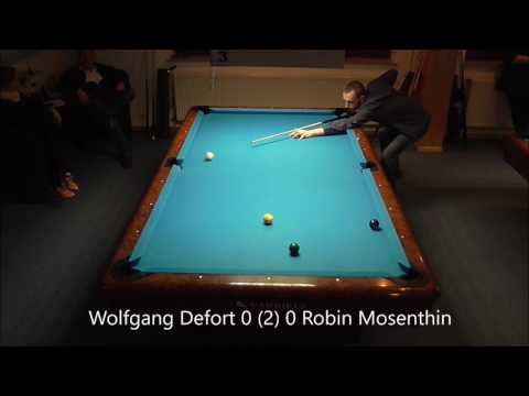 Freitags-Turnier-Serie Wolfgang Defort-Robin Mosenthin