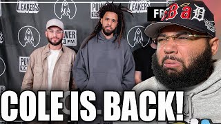 SO MANY BARS!! J. Cole Freestyle - 93 Til Infinity&quot; - L.A. Leakers Freestyle  Reaction