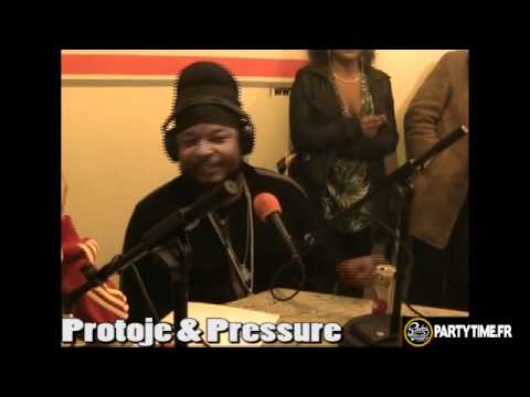 PRESSURE & PROTOJE - Freestyle at Party Time Radio Show - 2011