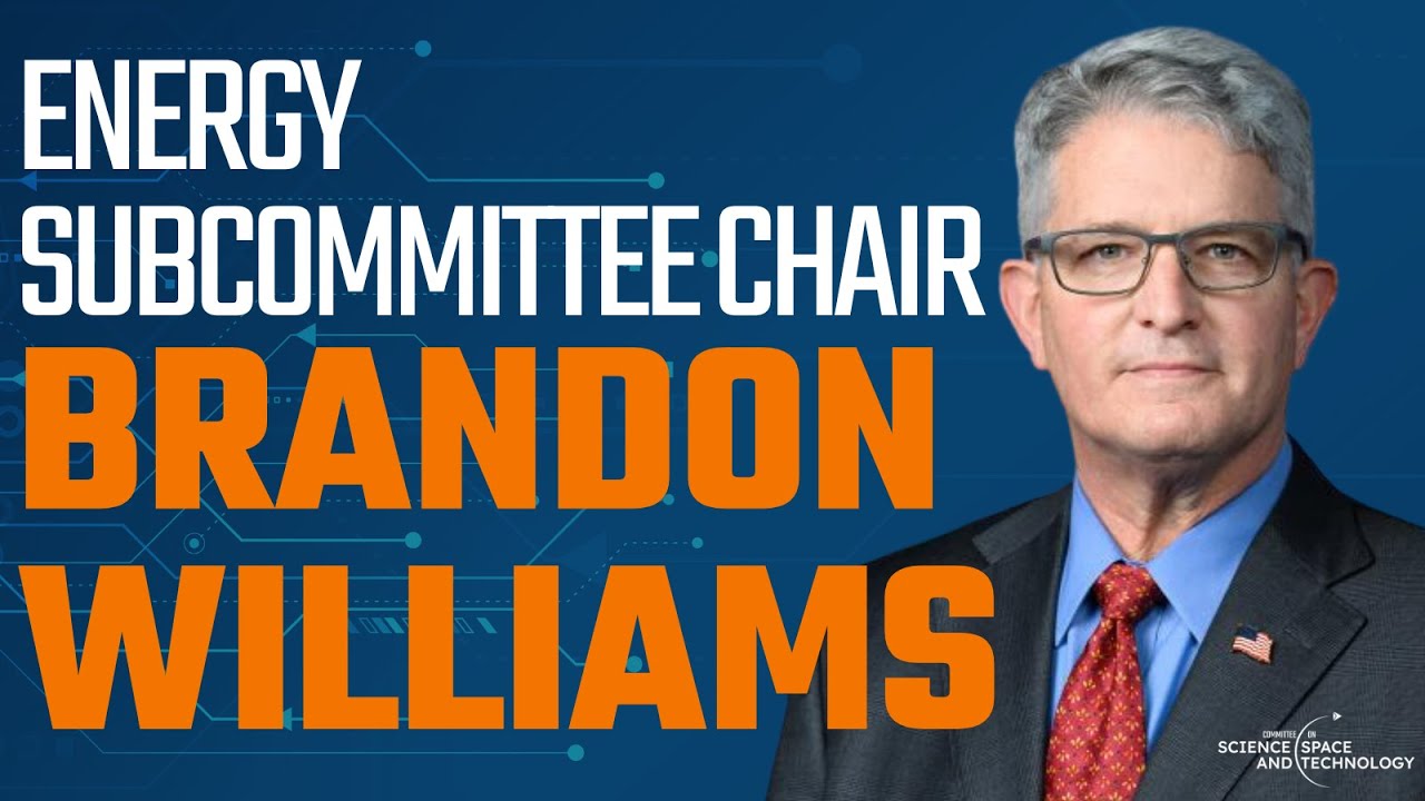 Subcommittee Chairman Brandon Williams Delivers His Remarks at the Hearing on AI Research