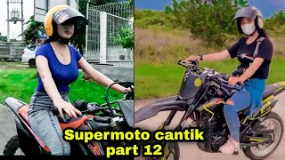 Download lagu Kumpulan vidio Cewek cantik Naik Motor #KLX #CRF part 12. #SupermotoCantik mp3