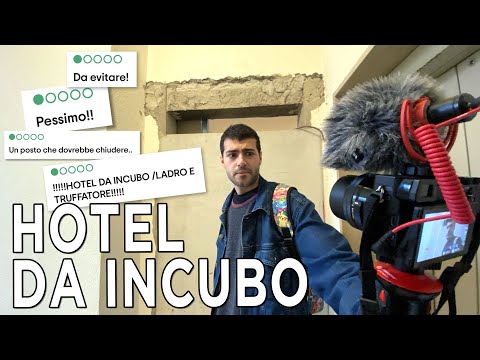 Dormiamo nell'Hotel con le RECENSIONI PEGGIORI a MILANO || JASER