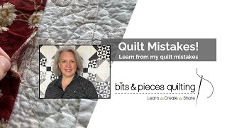 Quilting Mistakes!