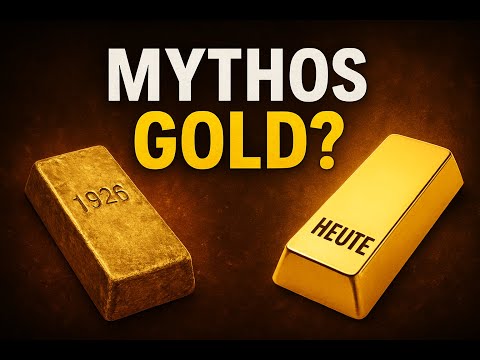 Gold 1926 vs. heute: Mythos Werterhalt erklärt 🌍🔥