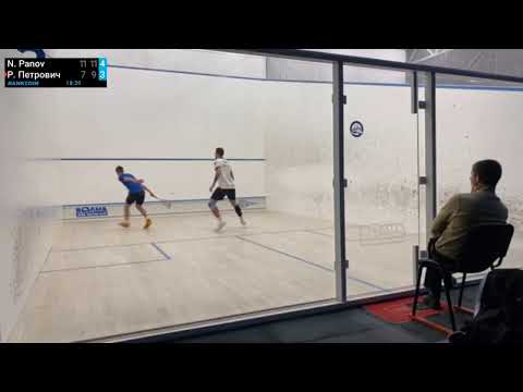 Nikita Panov vs Руслан  Петрович - Kharkiv squash league 201