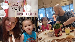 Breakfast Buffet @Savoy hotel manila 🇵🇭 2025