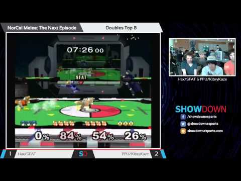 The Next Episode Doubles: Hax/SFAT(Fox x 2) vs PewPewU/KirbyKaze(Marth/Sheik)