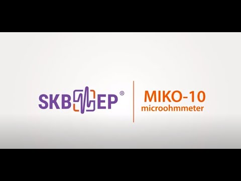 Compact micro-ohmmeter MIKO-10