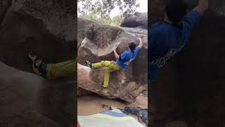 Video thumbnail: Duelo de titanes, 6c+. Sant Feliu de Guíxols