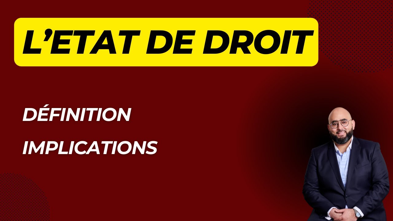 L'Etat de droit