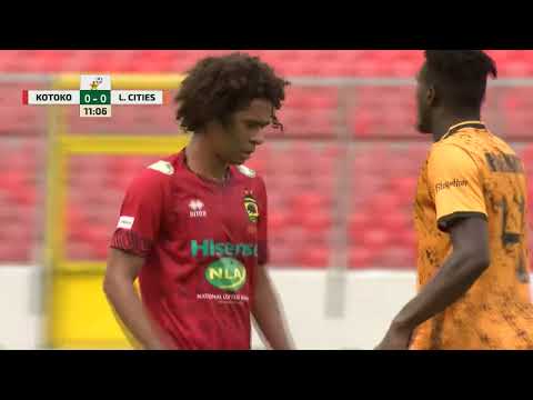 KOTOKO SC VRS LEGON CITIES FC (1 - 3)- 1ST HALF 2021/22