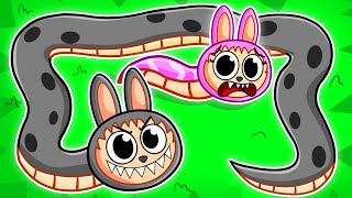 Becoming the LABUBU BIGGEST SNAKE in Roblox!