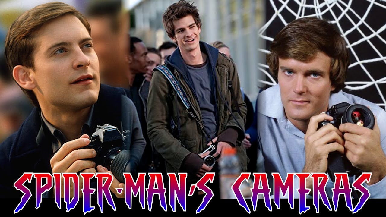Spider-Man's aka Peter Parker's Cameras | TOC Xtra Ep 10 Canon F-1n Yashica Electro 35 GSN Nikon F2 - YouTube