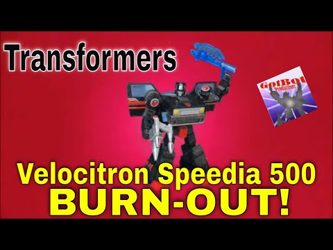 Transformers Velocitron Speedia 500 Burn-Out - GotBot True Review NUMBER 1014