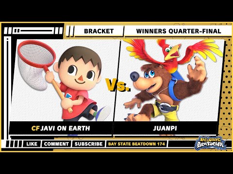 Bay State Beatdown 174 - Winners Quarter-Final - JAVI ON EARTH (Villager) VS Juanpi (Banjo) - SSBU