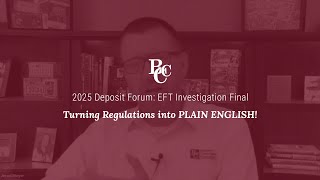 Deposit Forum: EFT Investigation Final