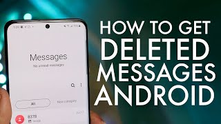 How To Recover Deleted Text Messages On ANY Android!