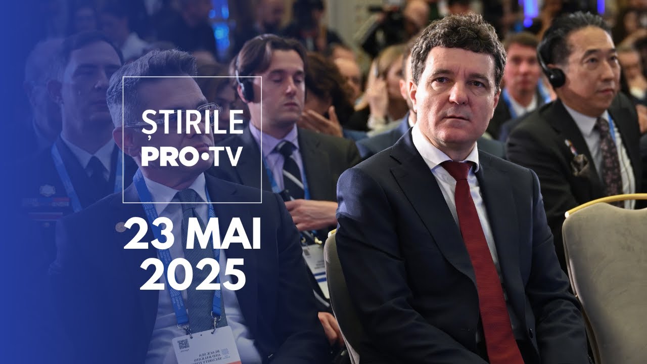 Știrile PRO TV - 23 Mai 2025 | Nicușor Dan a demisionat de la Primăria Capitalei