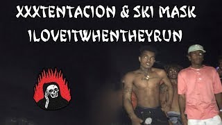 XXXTENTACION x Ski Mask The Slump God - ILOVEITWHENTHEYRUN (РУССКИЕ СУБТИТРЫ / ПЕРЕВОД)