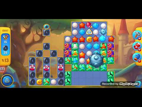 fishdom gameplay / level 6997 / It is like the ads? / thank you 피쉬돔 / 모바일 게임 / 중독성 있는 게임