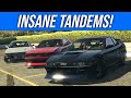 GTA 5 INSANE Drift Meet CLEAN Tandems Jump Drifts Touge Runs And MORE