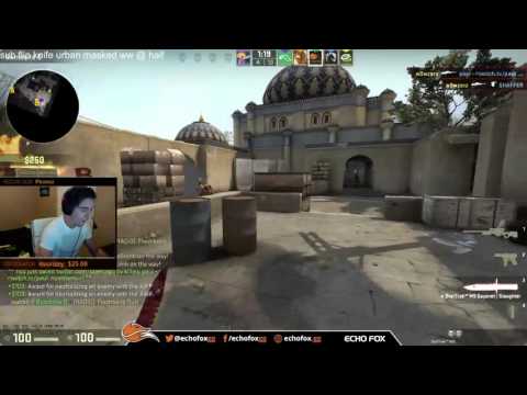 Sean Gares INSANE Jumping AWP No Scope Headshot! [FPL]