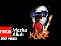 Lyrical : Masha Allah | Karzzzz | Himesh Reshammiya