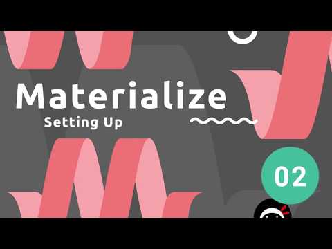 Materialize Tutorial 1 Introduction
