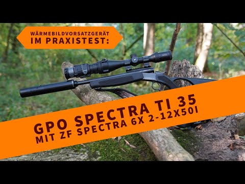 gpo: Im Test: Das Wärmebildgerät GPO Spectra TI 35 in Kombination mit dem Zielfernrohr Spectra 6x 2-12x50i