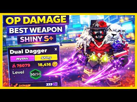 Shiny Dual Daggers = BEST Weapon in the Game?! S+ Tier META Explained (Solo Hunters Roblox)