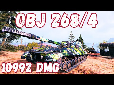 Object 268v4 - 10992 Damage - Tundra | World of Tanks