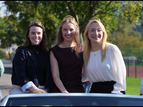 Empfang der Deutschen Weinkönigin Anna Zenz in Ediger-Eller