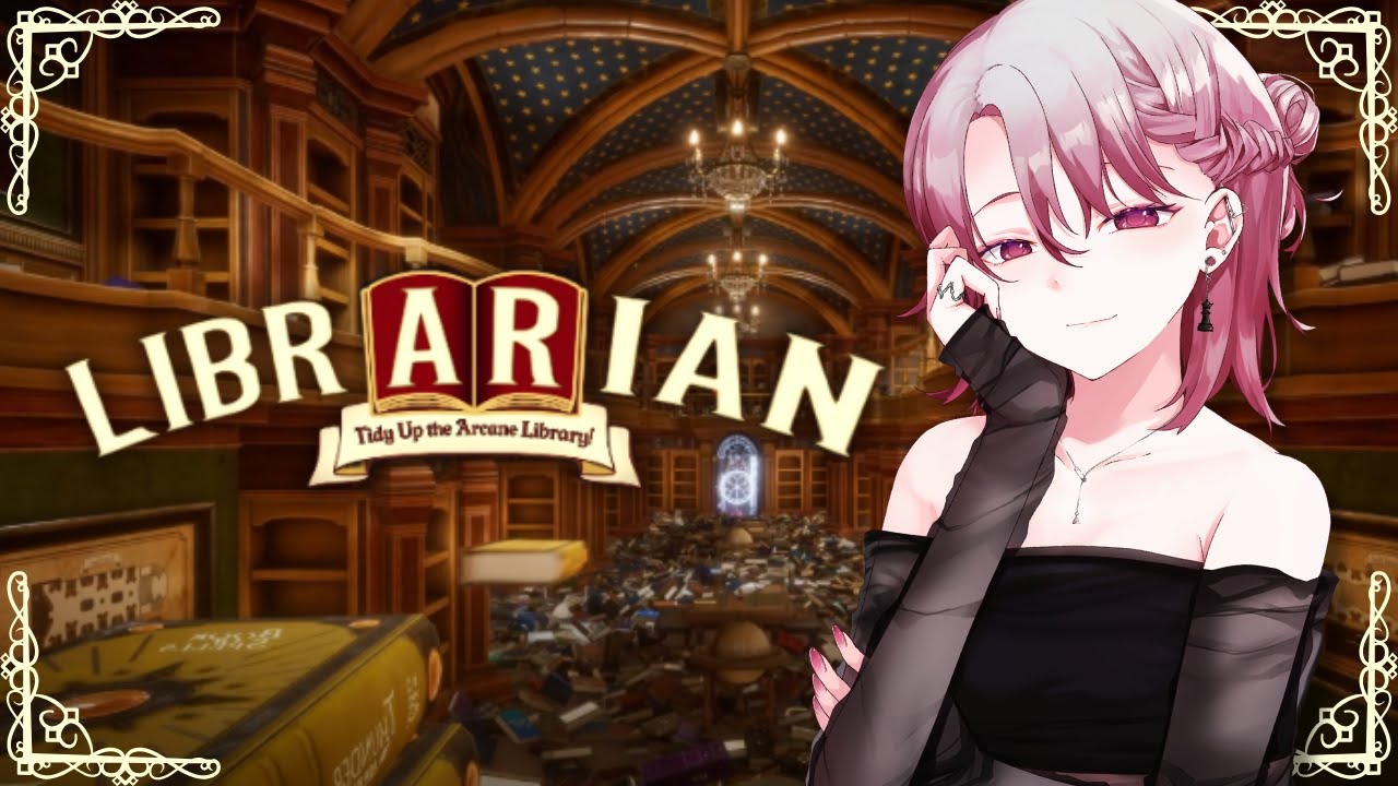 【#縦型 #VTuber】残りの本を片付ける «Librarian: Tidy Up the Arcane Library»